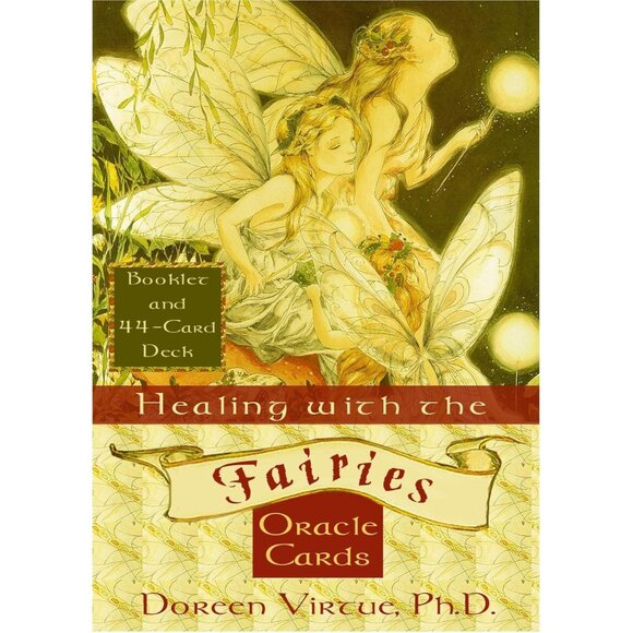 Healing With The Fairies Oracle Cards Deck & Guidebook By Doreen Virtue